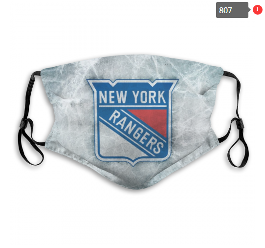 NHL New York Rangers #3 Dust mask with filter